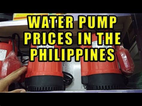 Best Water Pumps Price List in Philippines March 2024.